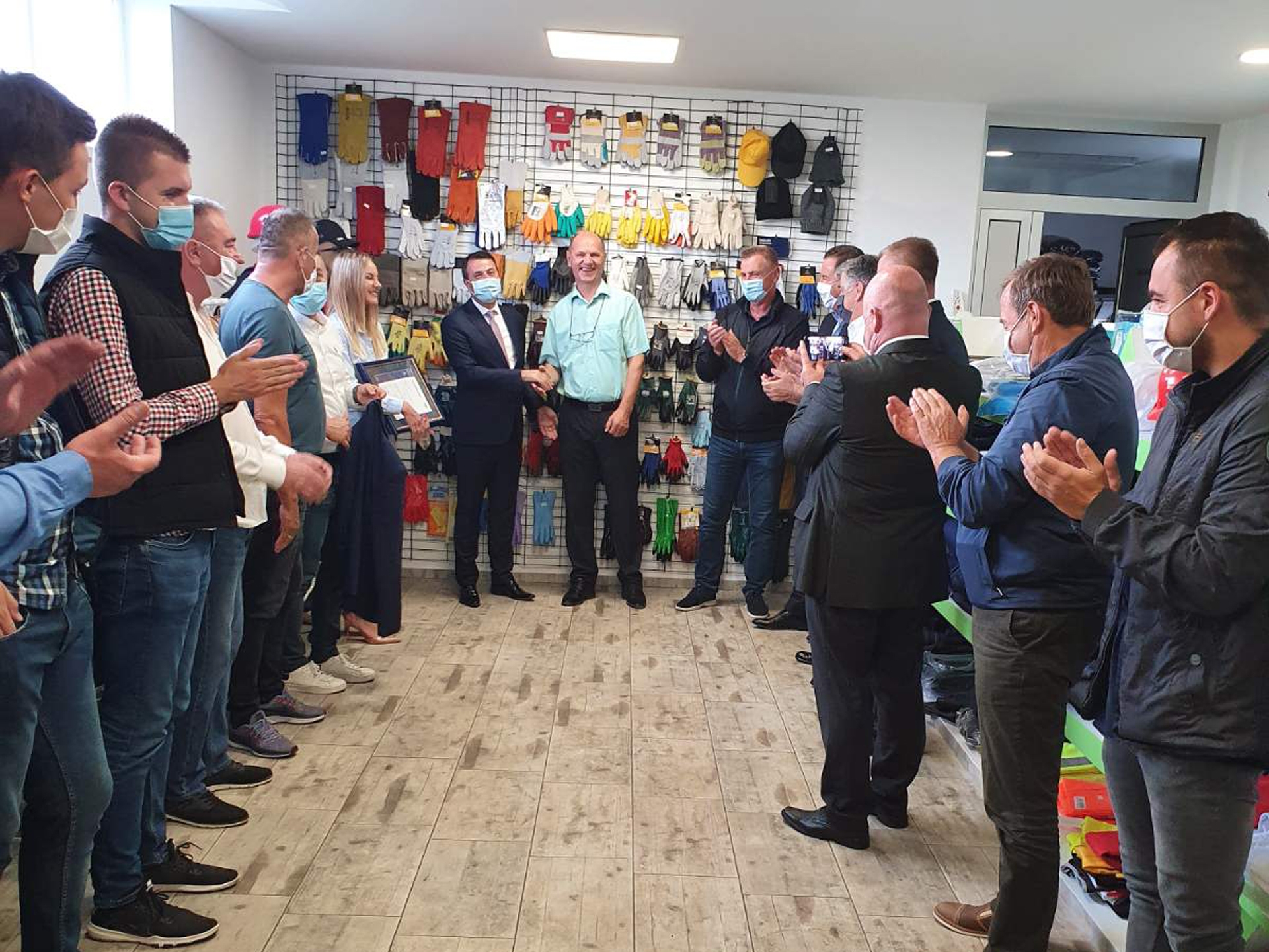 PREMIJER GANIĆ U VISOKOM OTVORIO NOVI POGON ZA PROIZVODNJU HTZ OPREME