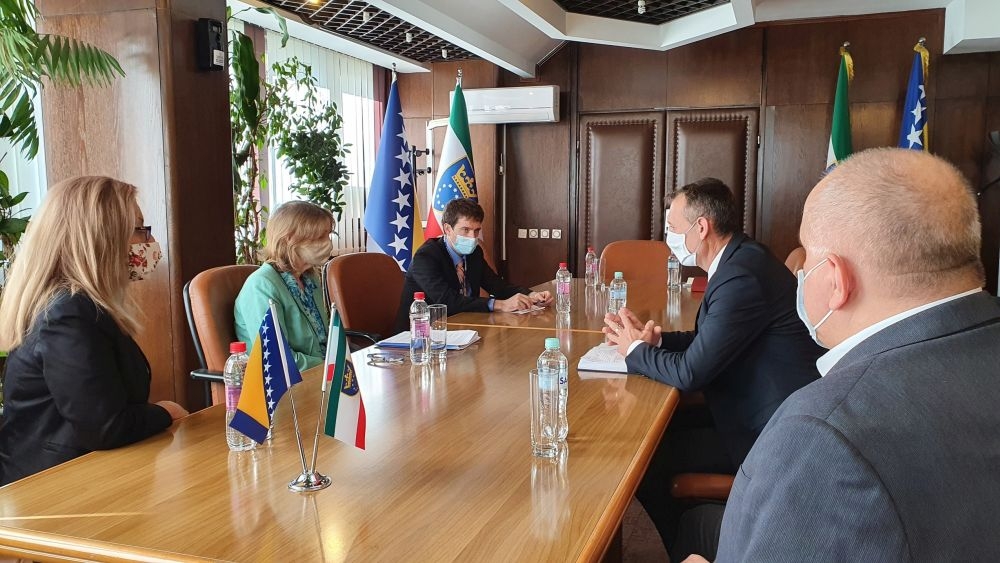 PREDSJEDAVAJUĆI HUSKIĆ RAZGOVARAO SA AMBASADORICOM MISIJE OSCE-A U BIH