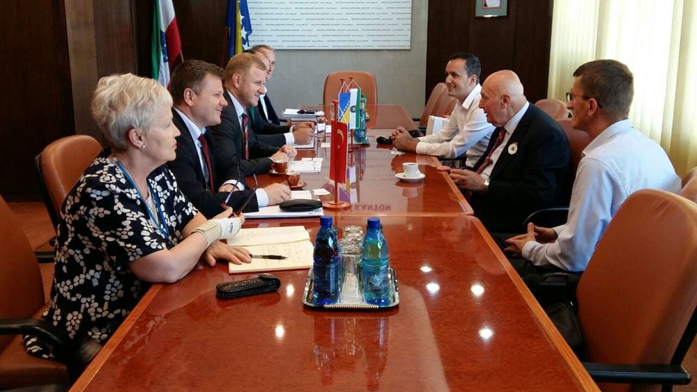 POČASNI KONZUL BIH U TURSKOJ AHMET KEMAL BAJSAK POSJETIO ZENIČKO-DOBOJSKI KANTON