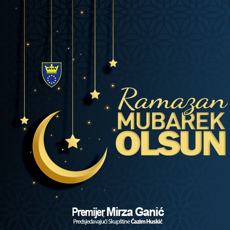 RAMAZANSKA ČESTITKA PREMIJERA I PREDSJEDAVAJUĆEG SKUPŠTINE ZDK