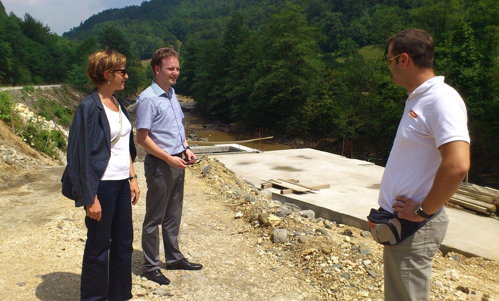 ministar Bošnjak u posjeti MHE