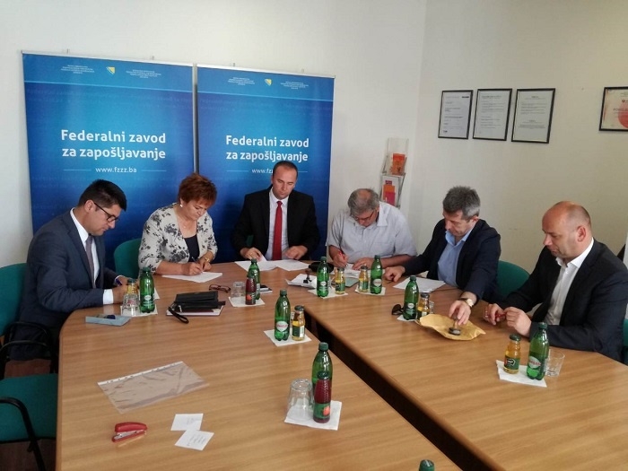 POTPISAN SPORAZUM PO PROGRAMU SUFINASIRANJA ZAPOŠLJAVANJA DJECE ŠEHIDA I POGINULIH BORACA