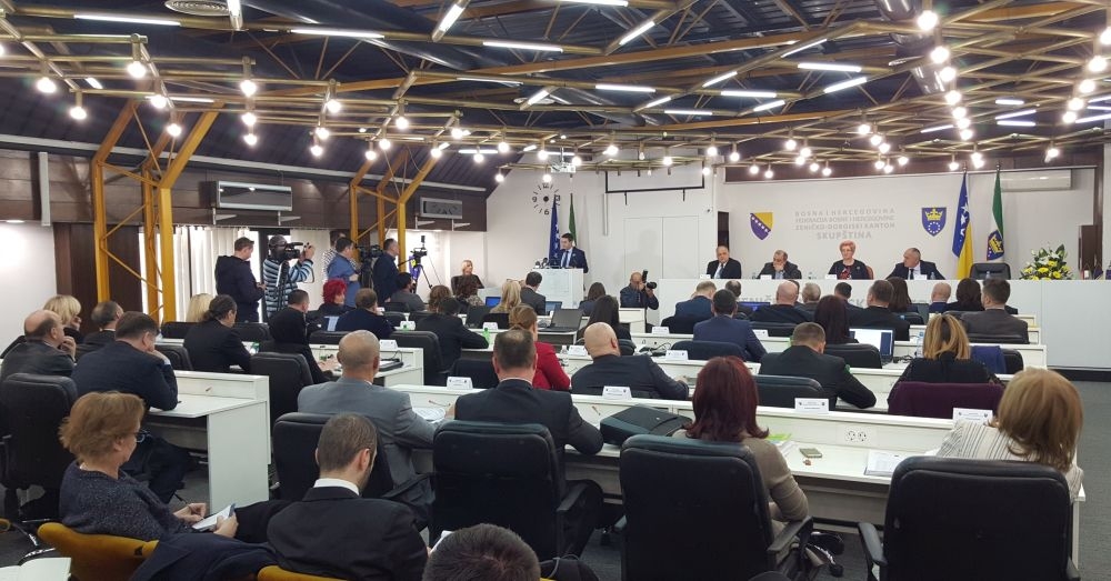 SAOPĆENJE SA 6. SJEDNICE SKUPŠTINE ZENIČKO-DOBOJSKOG KANTONA