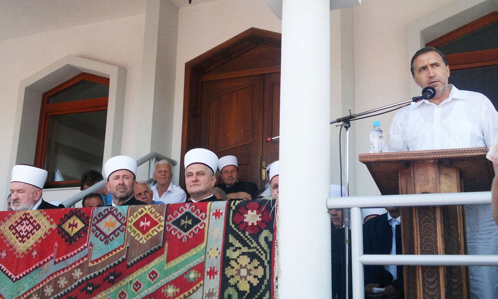 prisutnim vjernicima obratio se premijer Fikret Plevljak