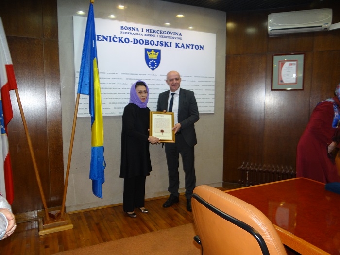 POSJETA AMBASADORICE REPUBLIKE INDONEZIJE NJ.E. AMELIE ACHMAD YANI ZENIČKO-DOBOJSKOM KANTONU