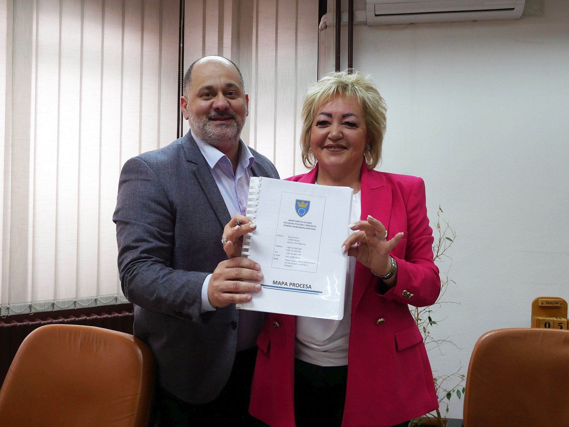 MINISTARSTVO ZA RAD, SOCIJALNU POLITIKU I IZBJEGLICE ZDK PRVO MINISTARSTVO KOJE JE USPOSTAVILO SISTEM FUK