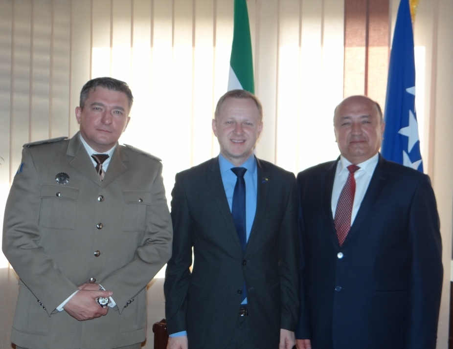 Susret predsjedavajućeg Duvnjaka i zamjenika ministra odbrane Bosne i Hercegovine Jusića