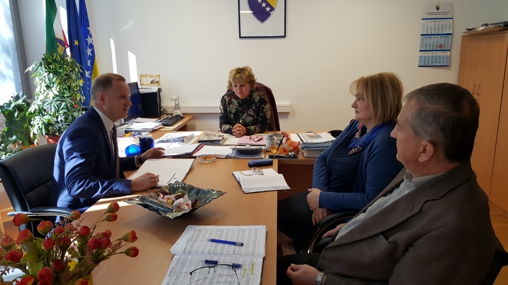 PREDSJEDAVAJUĆI SKUPŠTINE JASMIN DUVNJAK U OKVIRU RADNIH AKTIVNOSTI POSJETIO KANTONALNO TUŽILAŠTVO