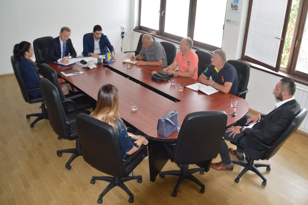 PREDSJEDVAJUĆI SKUPŠTINE ZDK JASMIN DUVNJAK POSJETIO OPĆINU BREZA