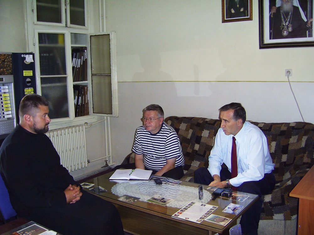 jerej Bojan, predsjedavajući Radišić, premijer Plevljak