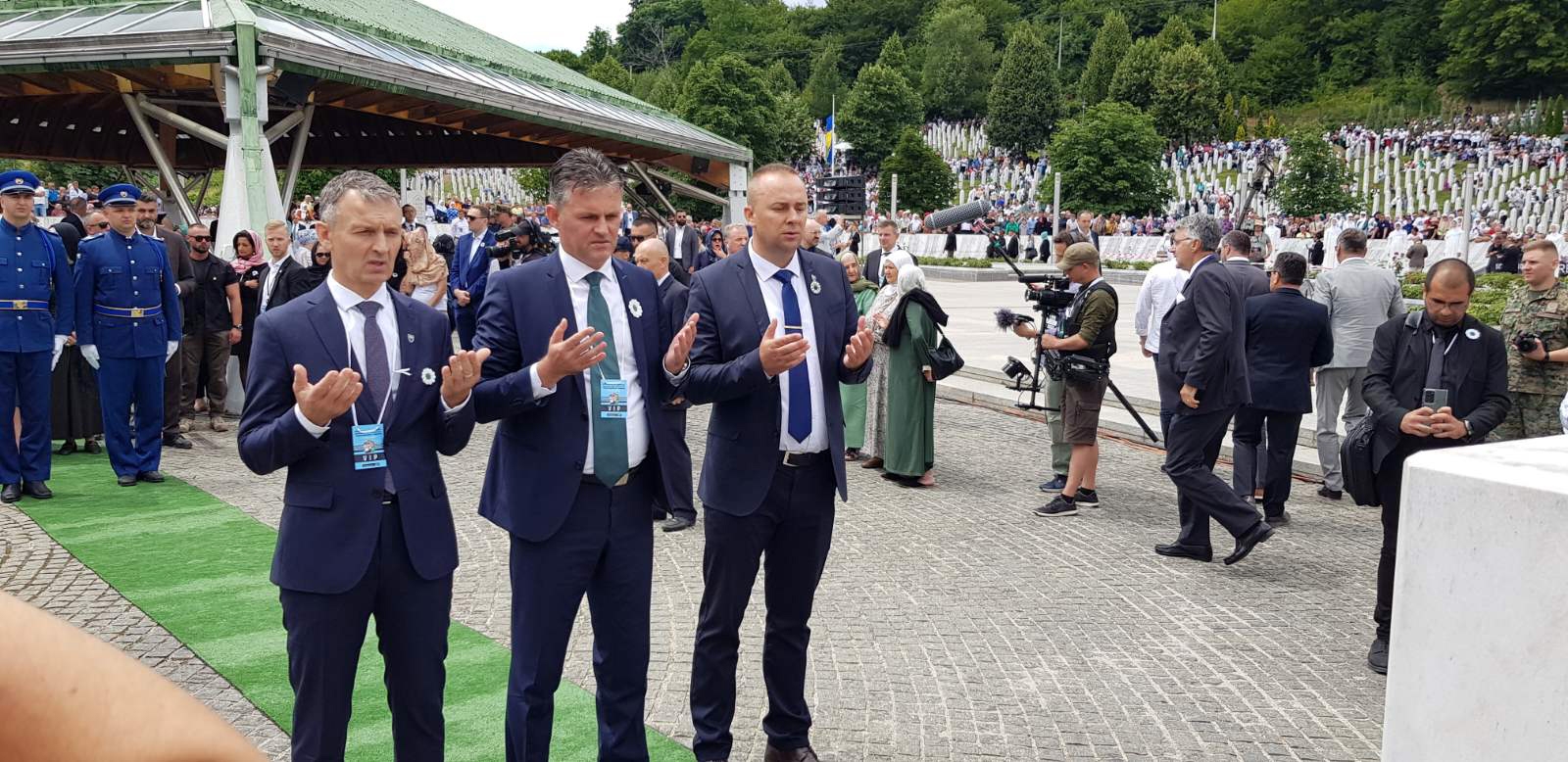 DELEGACIJA VLADE I SKUPŠTINE ZDK PRISUSTVOVALA KOMEMORACIJI I UKOPU ŽRTAVA GENOCIDA U SREBRENICI