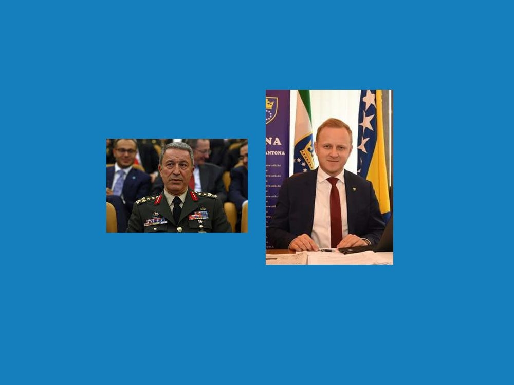 MINISTAR NACIONALNE ODBRANE REPUBLIKE TURSKE HULUSI AKAR UPUTIO PISMO PREDSJEDAVAJUĆEM DUVNJAKU