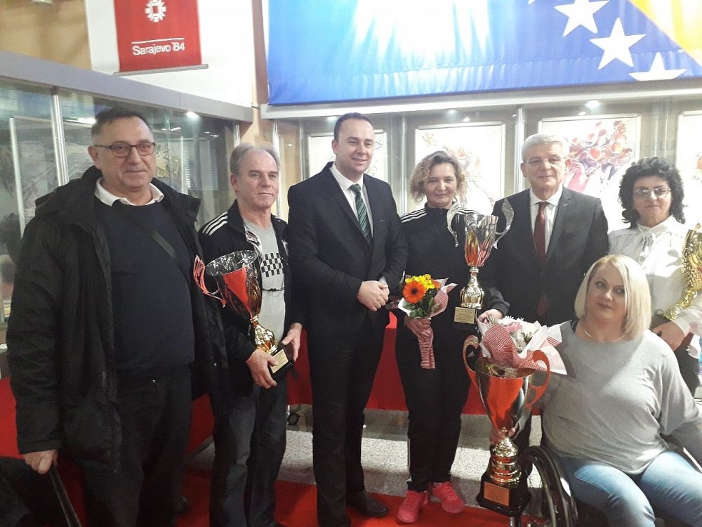 MINISTAR ČOLAKOVIĆ ČESTITAO NAJUSPJEŠNIJIM SPORTISTIMA PARAOLIMPIJSKOG SPORTA U BIH