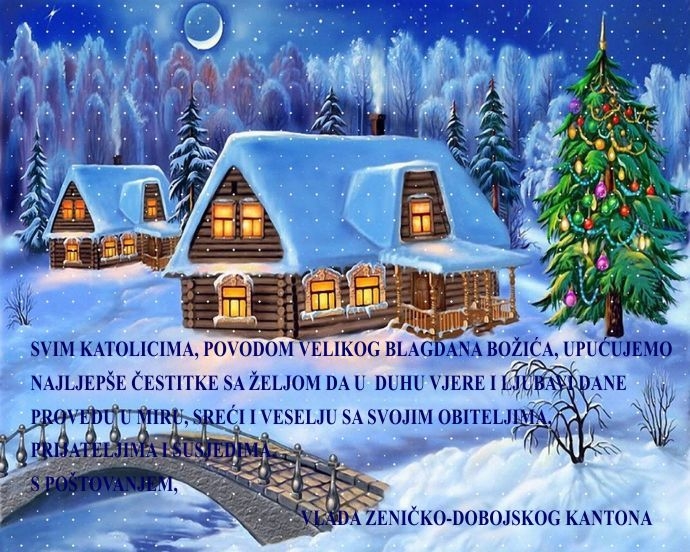 BOŽIĆNA ČESTITKA
