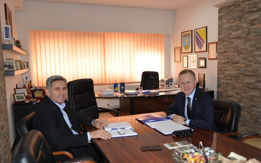 PREDSJEDAVAJUĆI SKUPŠTINE KANTONA U RADNOJ POSJETI OPĆINI ŽEPČE