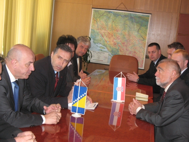 U sjedištu Kantona organiziran prijem za Stjepana Mesića, bivšeg predsjednika Hrvatske