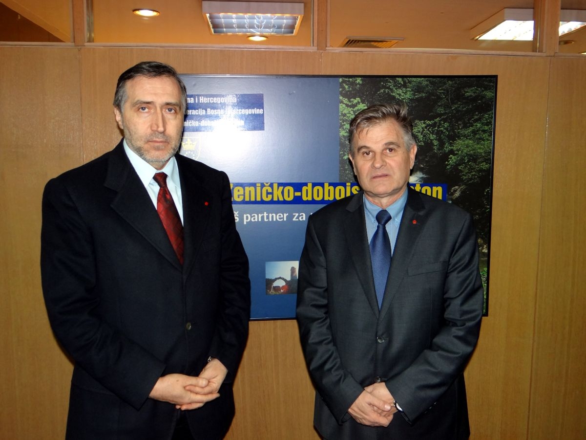 premijer Fikret Plevljak i direktor Sead Mušinbegović