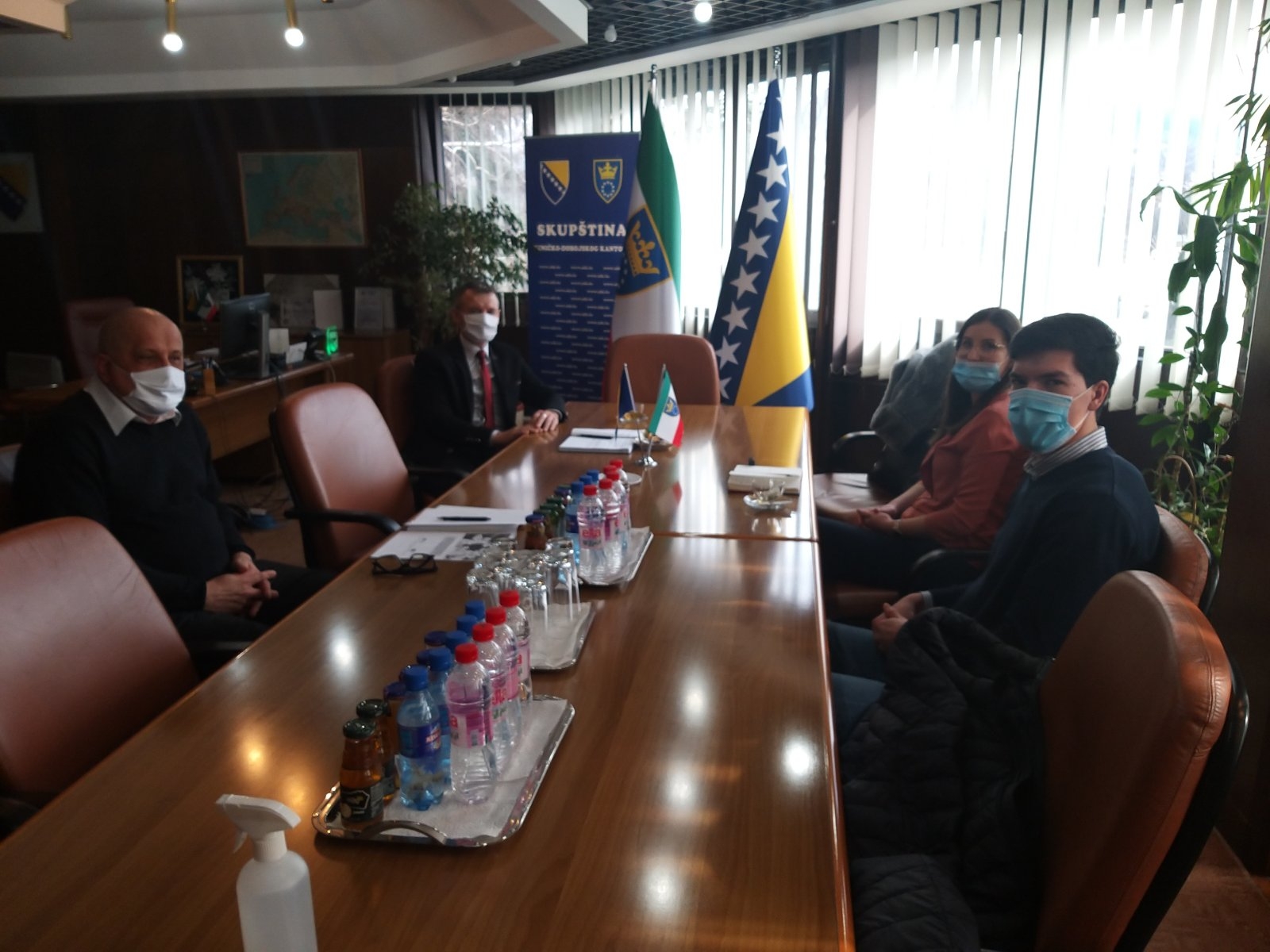 PREDSJEDAVAJUĆI SKUPŠTINE ODRŽAO RADNI SASTANAK SA PREDSTAVNICIMA CENTRA CIVILNIH INICIJATIVA