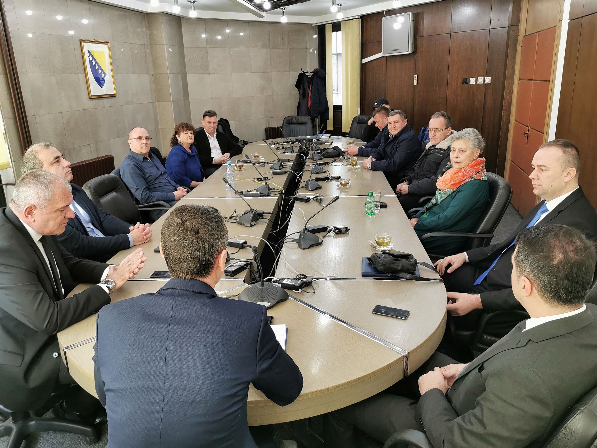 UPRILIČEN PRIJEM ZA PREDSTAVNIKE TEMELJNIH BRANITELJSKIH UDRUŽENJA POVODOM DANA NEZAVISNOSTI BIH