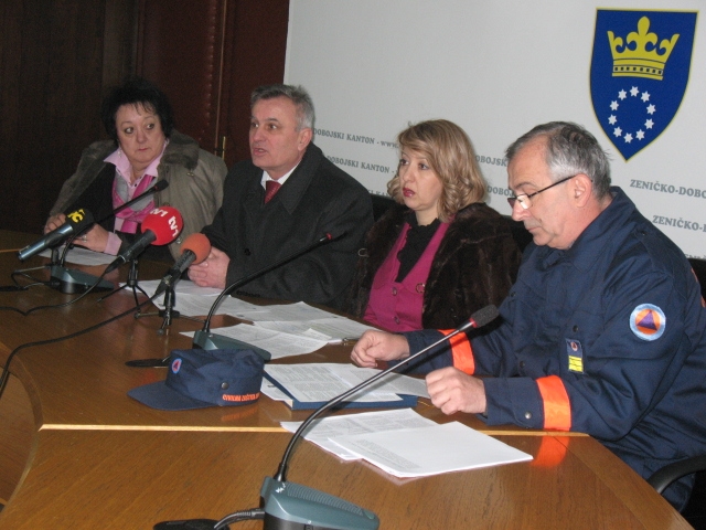 Kantonalni štab Civilne zaštite održao press konferenciju