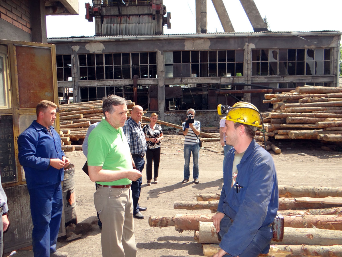 Za 1. maj premijer Plevljak i ministar Trifunović u brezanskom rudniku