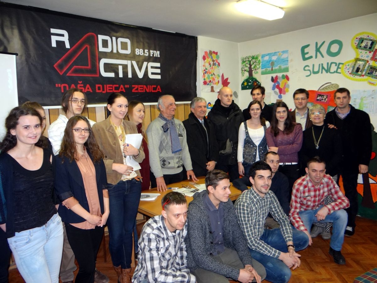 Ministar Trifunović na obilježavanju prve godišnjice Radio Active