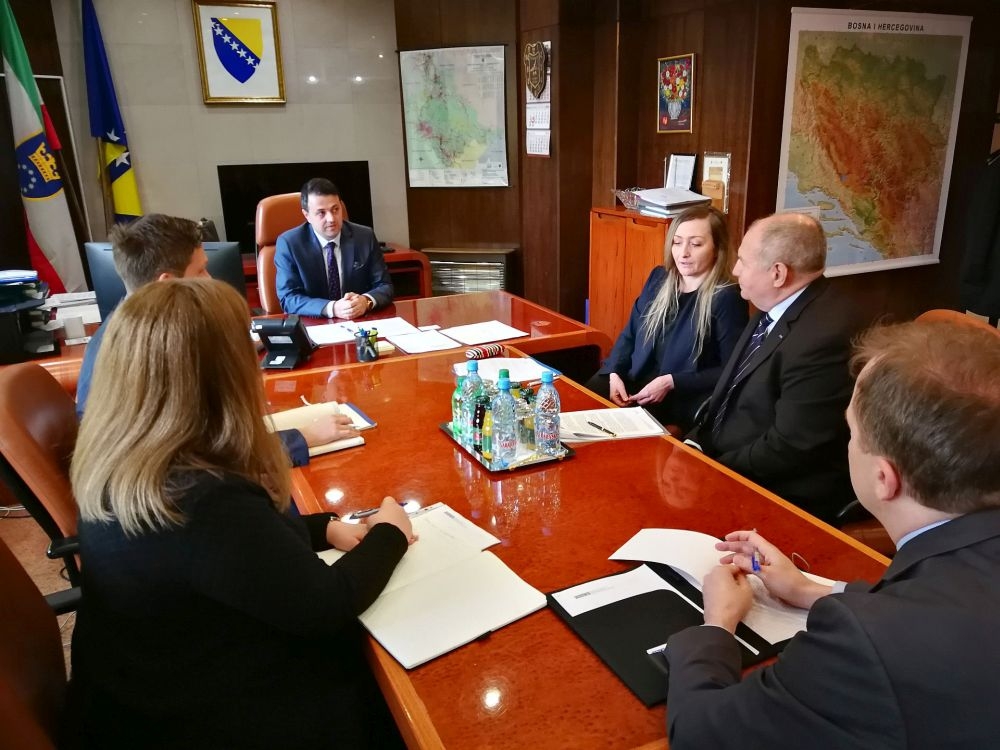 PREMIJER ZDK PRIMIO ZAMJENIKA ŠEFA MISIJE OSCE-A: PRIORITETI STABILNOST, POSLOVNI AMBIJENT I RAZVOJ