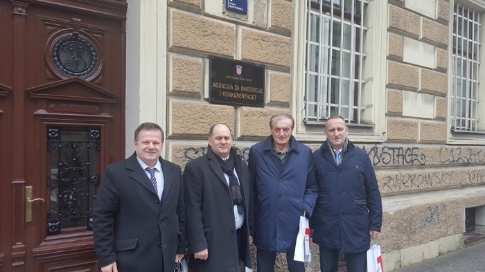 POSJETA ČLANOVA VLADE ZENIČKO-DOBOJSKOG KANTONA AGENCIJI ZA INVESTICIJE I KONKURENTNOST U REPUBLICI HRVATSKOJ