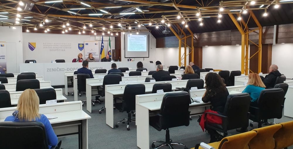U SKUPŠTINI ZENIČKO-DOBOJSKOG KANTONA ODRŽANA RADIONICA U OKVIRU TWINNING PROJEKTA