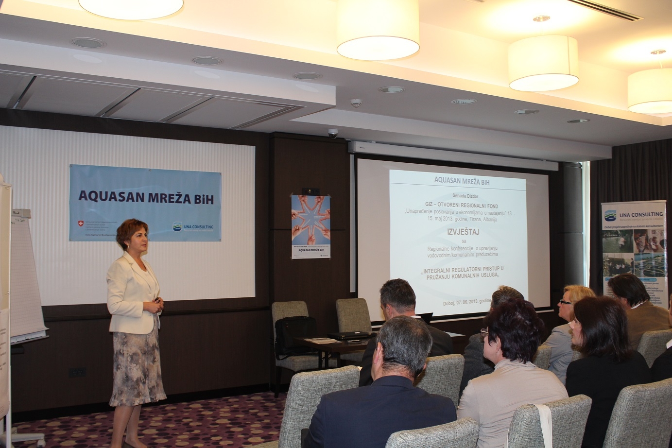 Aktivno učešće Zeničko-dobojskog kantona u Aquasan mreži BiH