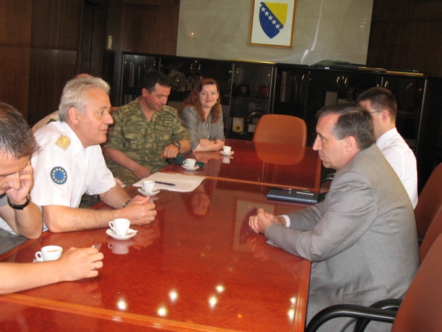 Komandant EUFOR-a za BiH posjetio Zeničko-dobojski kanton