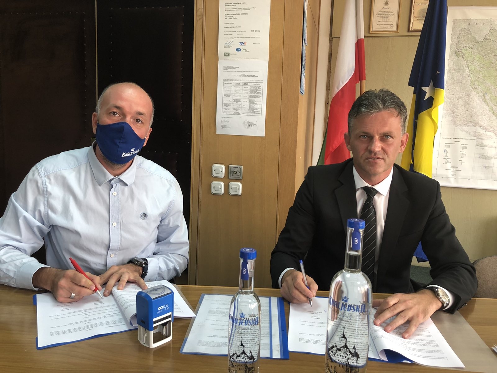 ZAKLJUČEN UGOVOR O KONCESIJI ZA KORIŠTENJE PRIRODNE MINERALNE VODE