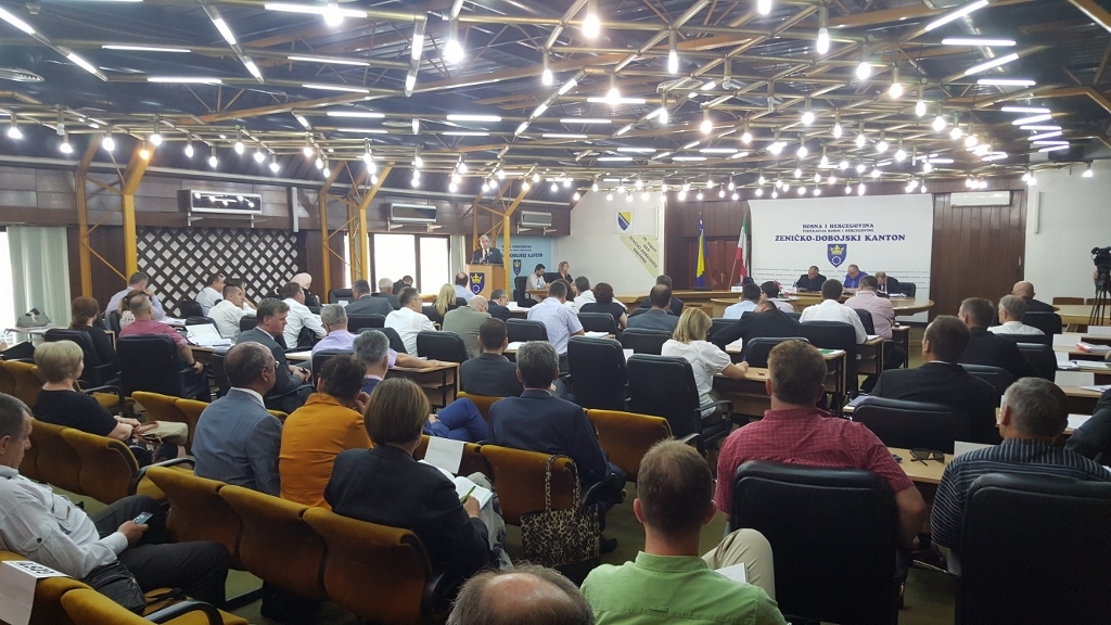 SAOPŠTENJE SA 29. SJEDNICE SKUPŠTINE  ZENIČKO-DOBOJSKOG KANTONA