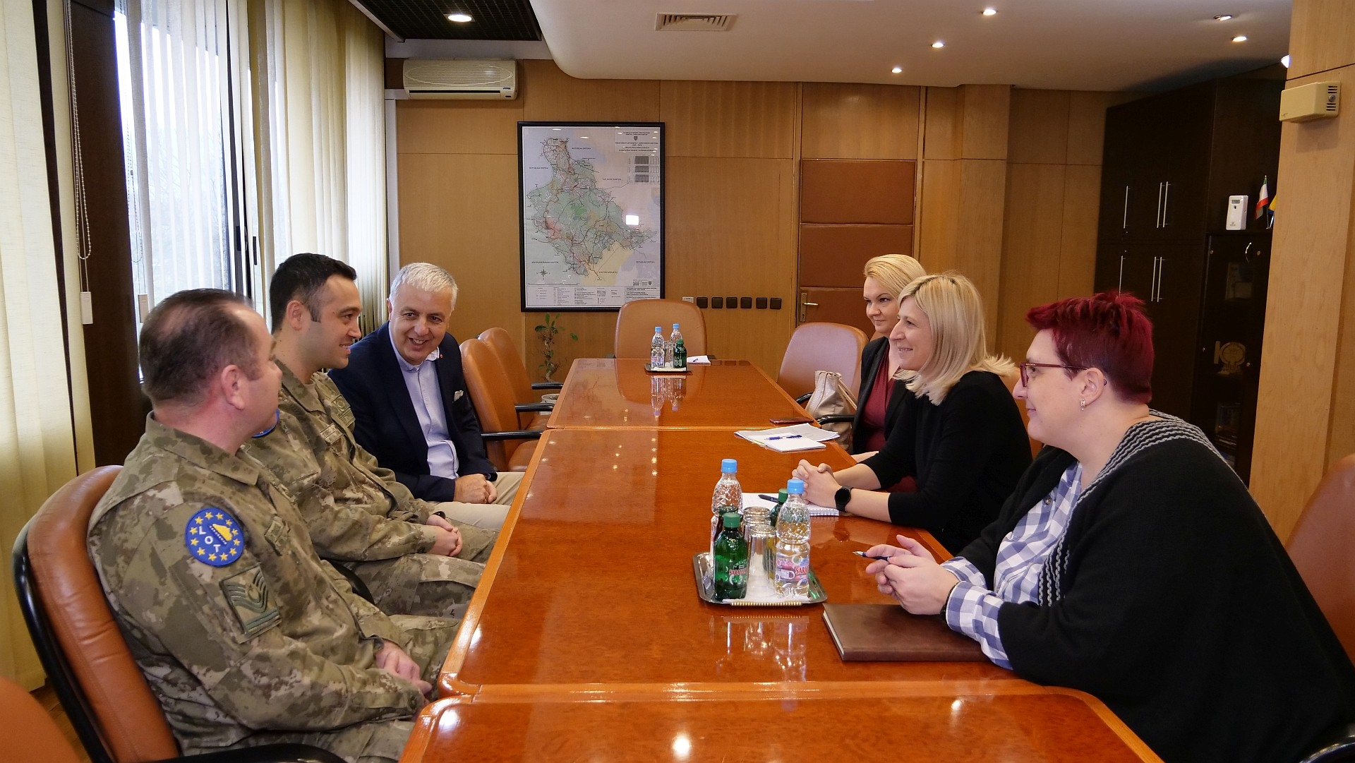 PREMIJERKA MEHMEDIĆ PRIMILA U NASTUPNU POSJETU KOMANDANTA LOT EUFOR-a U ZENICI