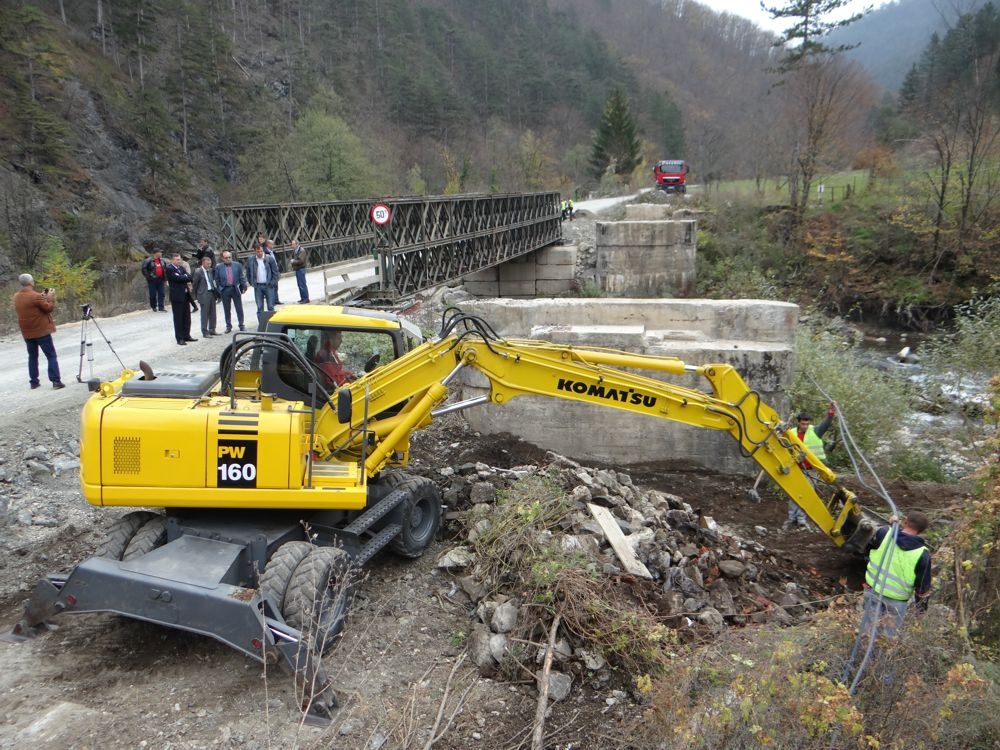 POČELA IZGRADNJA MOSTA NA KRIVAJI U PODKAMENSKOM