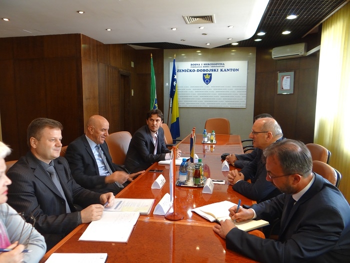 POSJETA NJ.E. IVANA DEL VECHIA AMBASADORA REPUBLIKE HRVATSKE ZENIČKO-DOBOJSKOM KANTONU