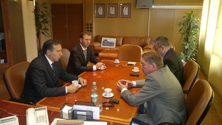 Prijem u sjedištu Kantona za federalnog ministra MUP-a Predraga Kurteša