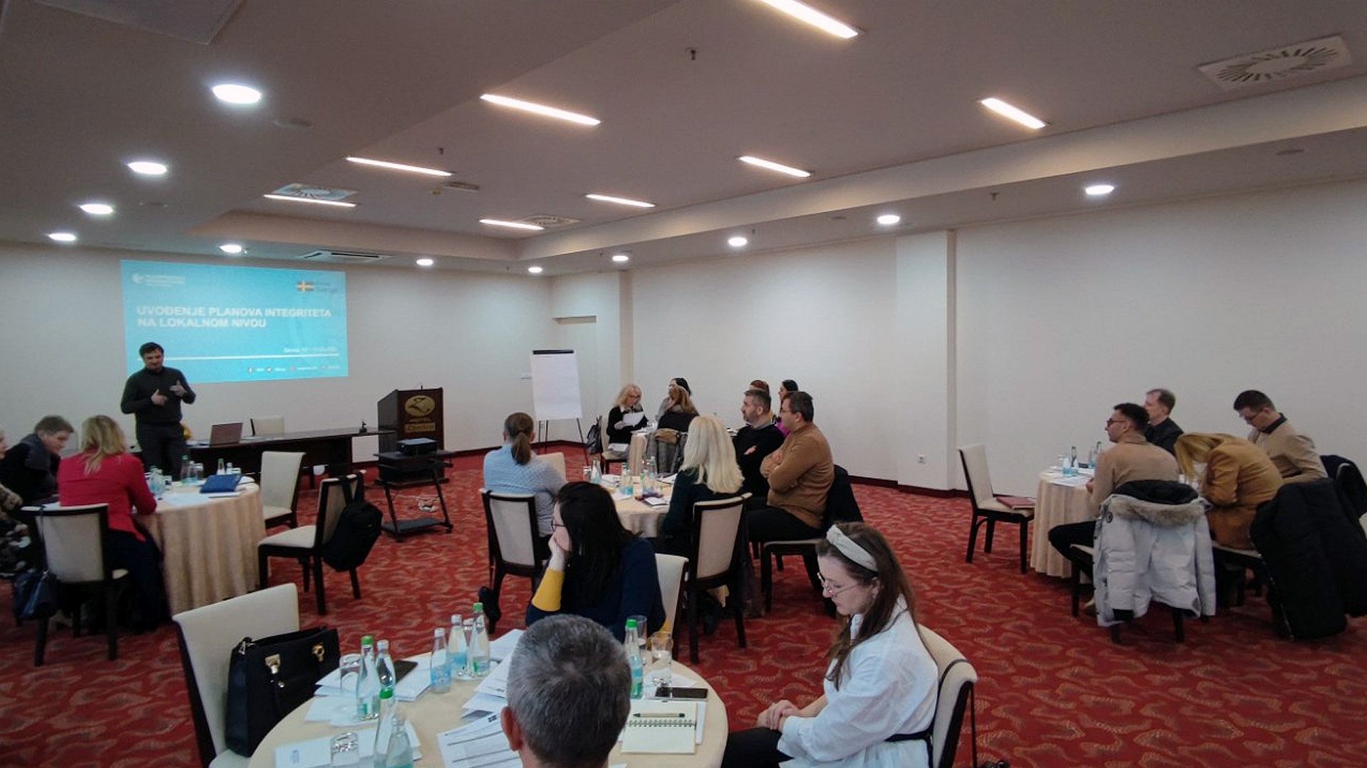 TIM VLADE ZDK ZA PREVENCIJU I BORBU PROTIV KORUPCIJE U SARADNJI S TRANSPARENCY INTERNATIONAL BIH ORGANIZOVAO STRUČNO USAVRŠAVANJE ZA KOORDINATORE