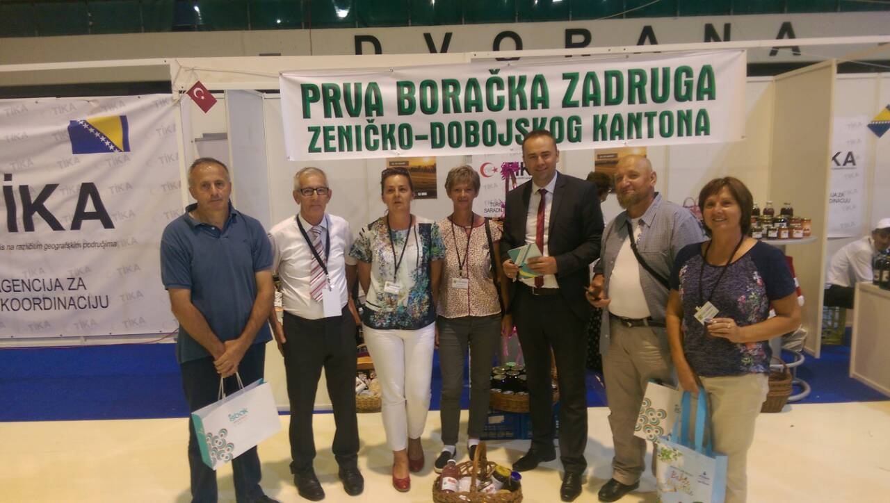 MINISTAR FAHRUDIN ČOLAKOVIĆ POSJETIO PRVI SAJAM BORAČKOG ZADRUGARSTVA U BIH