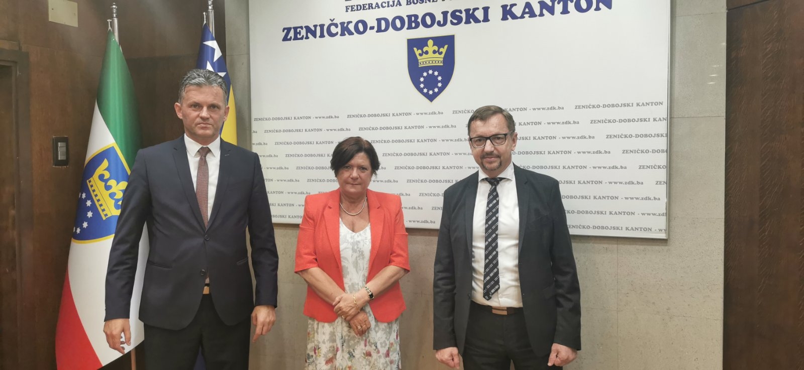 AMBASADORICA FRANCUSKE U BOSNI I HERCEGOVINI NJ.E. KRISTINA TUDIK BORAVILA U SLUŽBENOJ POSJETI ZENIČKO-DOBOJSKOM KANTONU