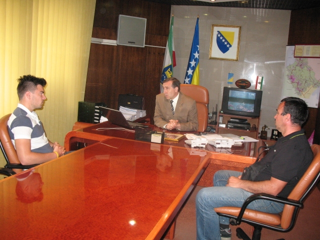 Premijer Plevljak primio skijaša Igora Lajkerta