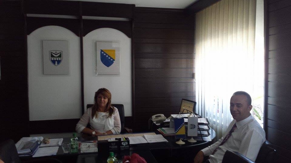 RADNA POSJETA MINISTRA ČOLAKOVIĆA OPĆINAMA DOBOJ JUG I USORA KAO I OPĆINSKOM UDRUŽENJU RVI TEŠANJ