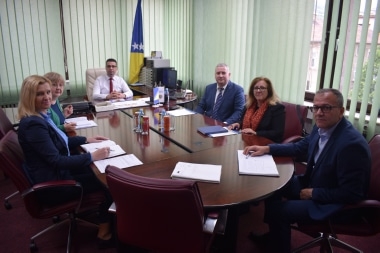 PREDSTAVNICI OSCE-a U POSJETI MINISTARSTVU UNUTRAŠNJIH POSLOVA ZDK