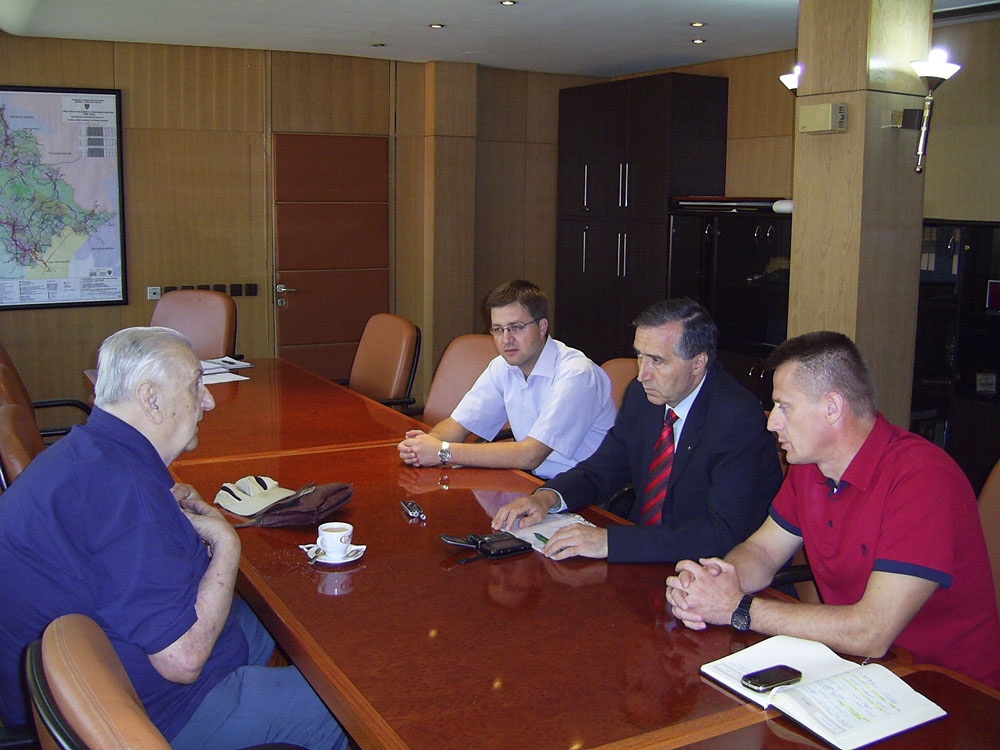 Ezo Arnautović u posjeti sjedištu ZDK