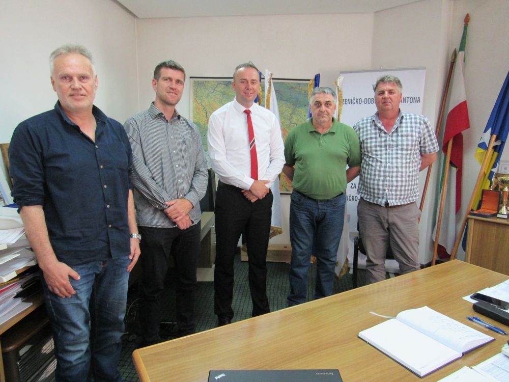 MINISTAR ČALAKOVIĆ PRIMIO PREDSTAVNIKE KANTONALNOG SAVEZA SJEDEĆE ODBOJKE