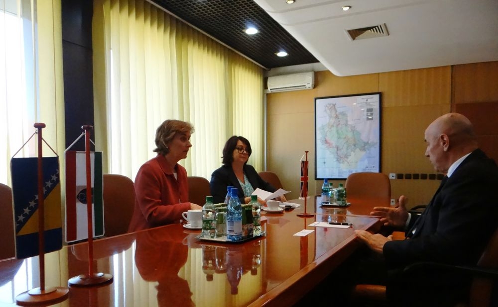 PREDSTAVNICI AMBASADE VELIKE BRITANIJE U POSJETI ZENIČKO-DOBOJSKOM KANTONU