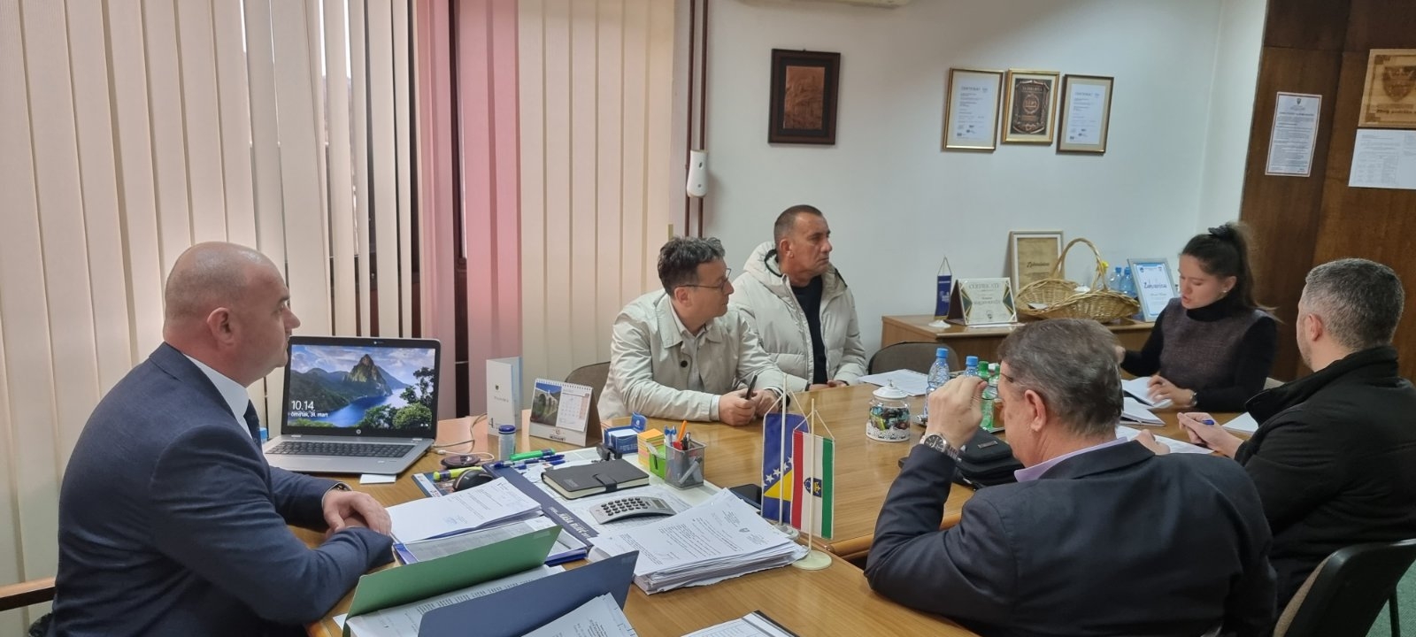 HADŽIĆ I DŽAFIĆ RAZGOVARALI O IZDAVANJU POLJOPRIVREDNE SAGLASNOSTI ZA PODDIONICU PUTNIKOVO BRDO - MEDAKOVO