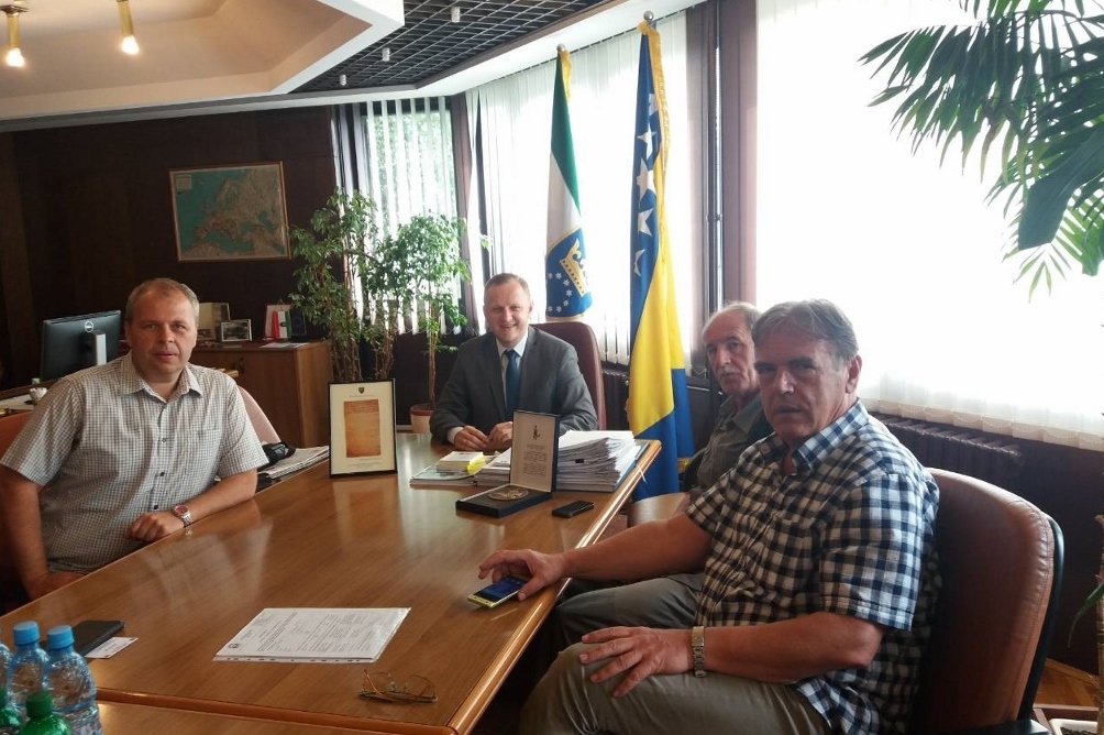 PREDSJEDAVAJUĆI DUVNJAK DAO PODRŠKU ZA OTVARANJE PARKA KULINA BANA U ZENICI