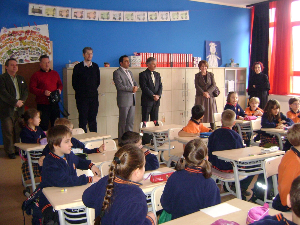 Ministar Trifunović razgovarao sa učenicima Međunarodne škole u Zenici