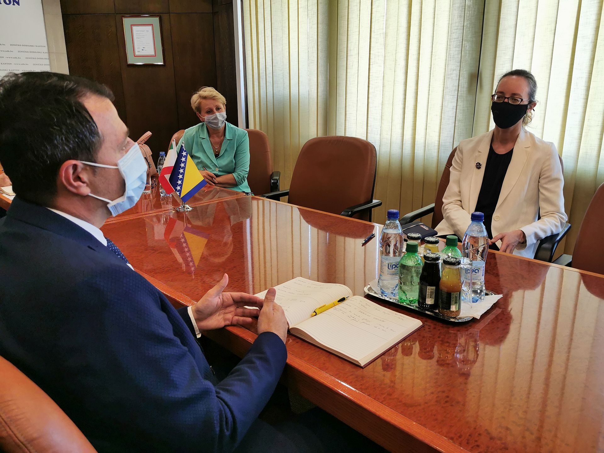 PREMIJER ZDK S OTPRAVNICOM POSLOVA BRITANSKE AMBASADE: VLADA ZDK TRAJNO OPREDIJELJENA ZA BORBU PROTIV KORUPCIJE